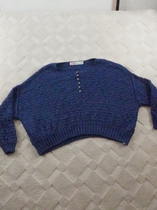 Free People Sweaters - Free People  Chunky Knit Sweater Womens Extra Small Boxy Fit Over Sized